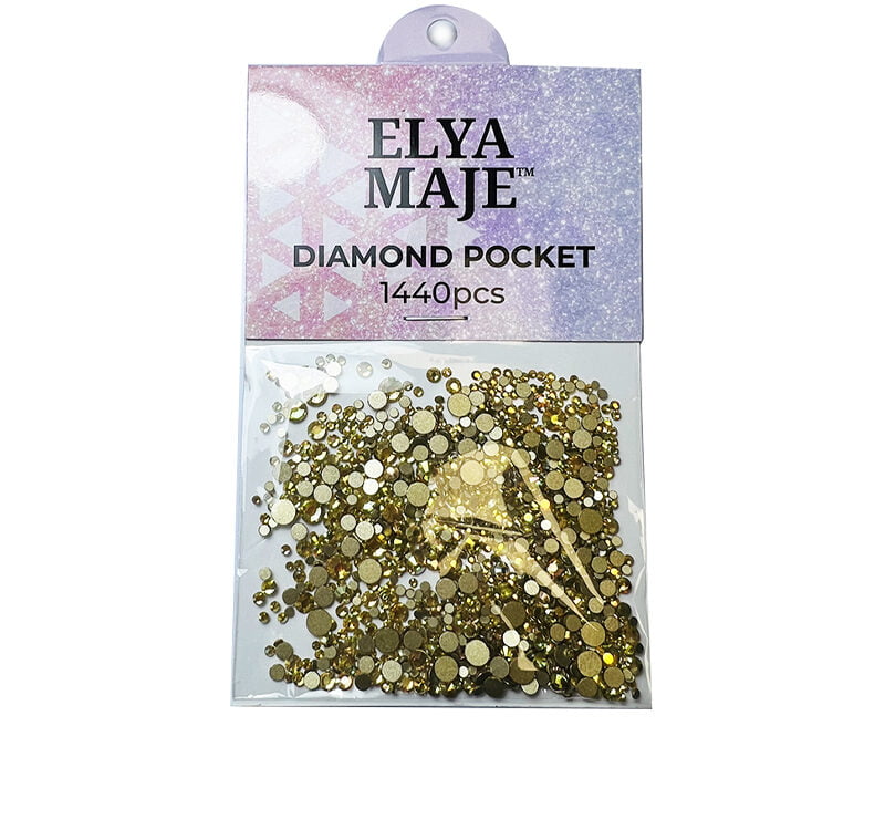 Elyamaje Diamond 2 strass diamant ongle bijou