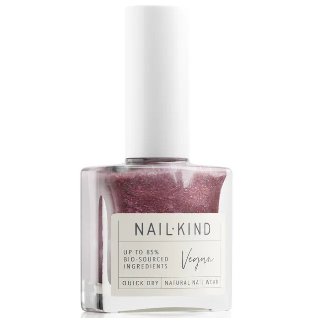 NAIL KIND The Colour Squad High Heels & Glitter vernis rose métallisé
