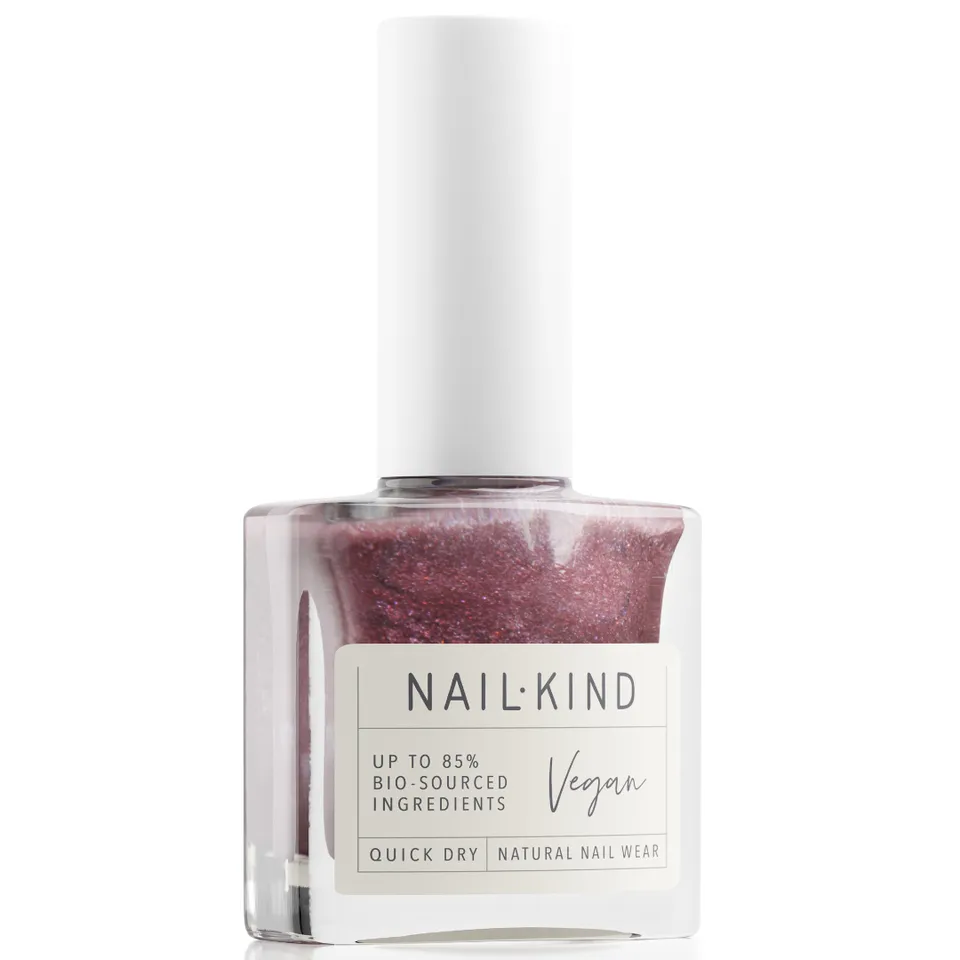 NAIL KIND The Colour Squad High Heels & Glitter vernis rose métallisé