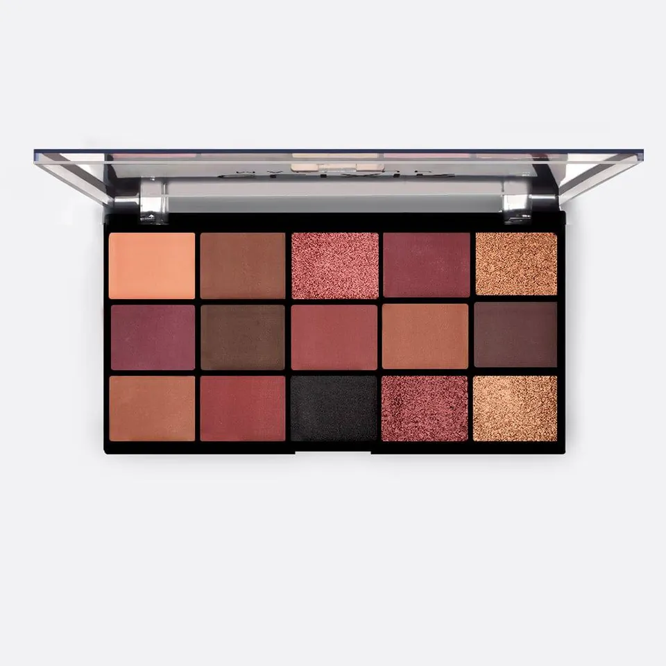 Élixir Pink Bliss #872G Palette Fards Paupières Rose 15 Teintes