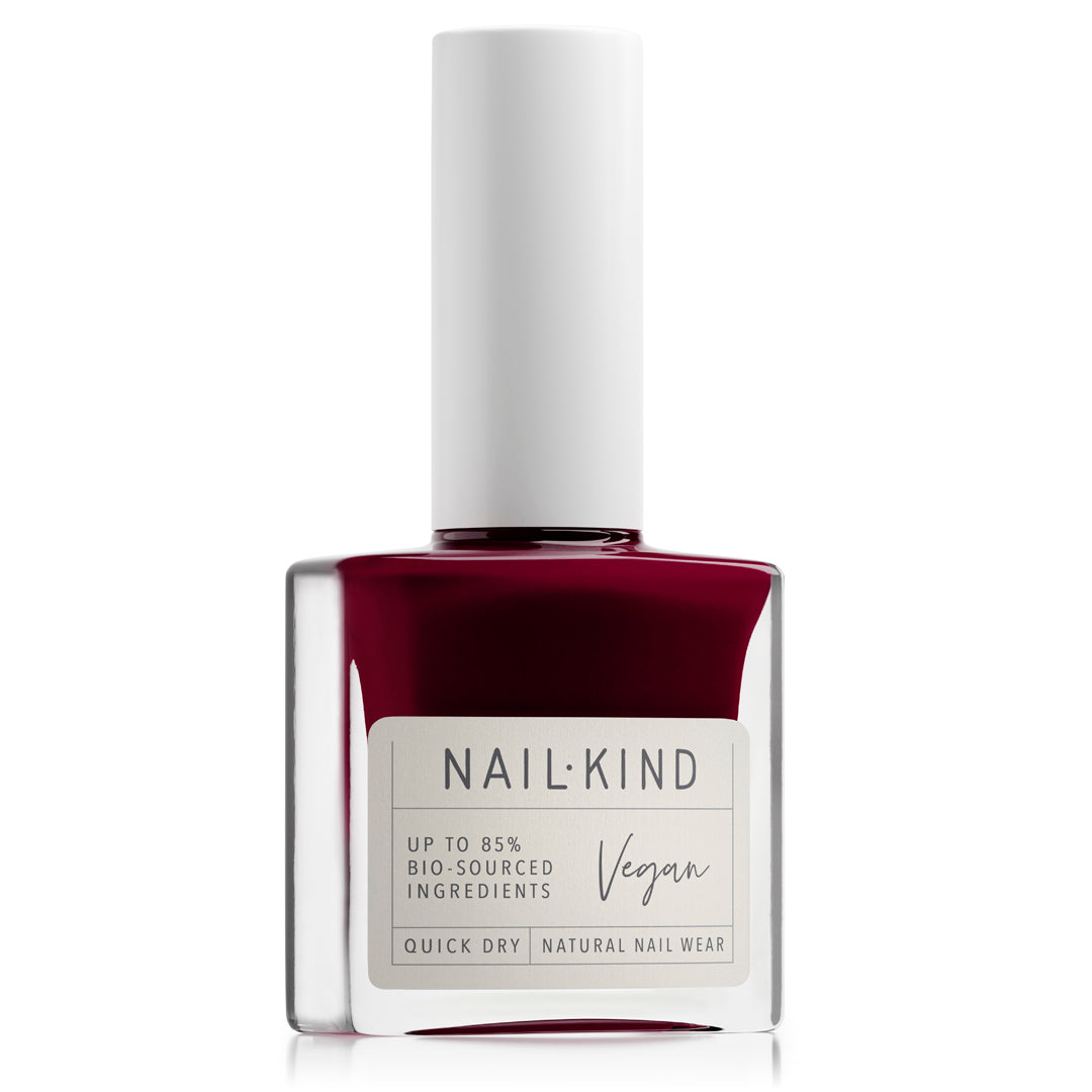 NAIL KIND The Colour Squad Wine O'Clock vernis rouge bordeaux