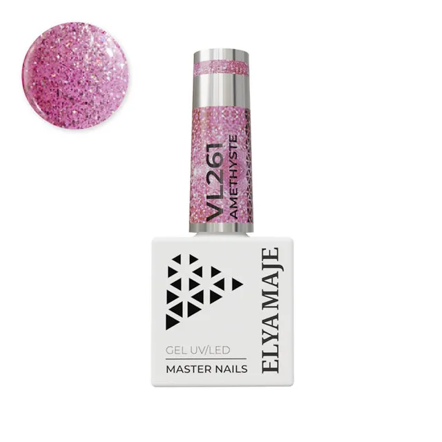 Elyamaje N°261 Améthyste vernis semi-permanent couvrant