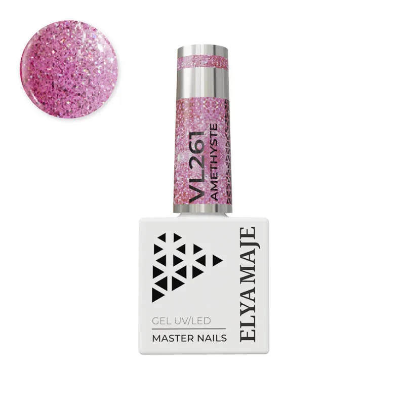 Elyamaje N°261 Améthyste vernis semi-permanent couvrant