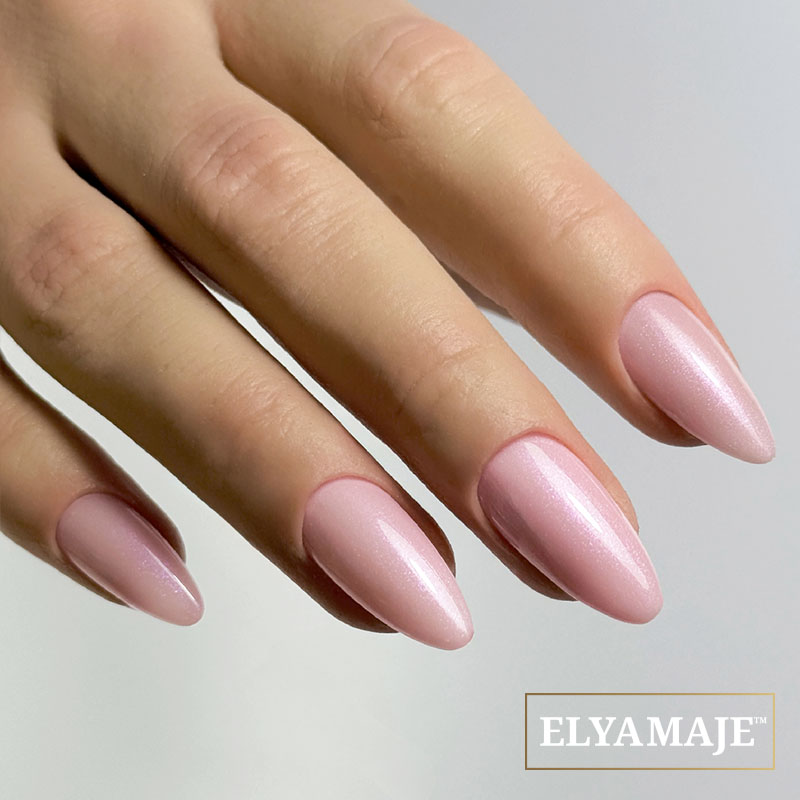 Elyamaje N°327 Lip Shine vernis semi-permanent irisé