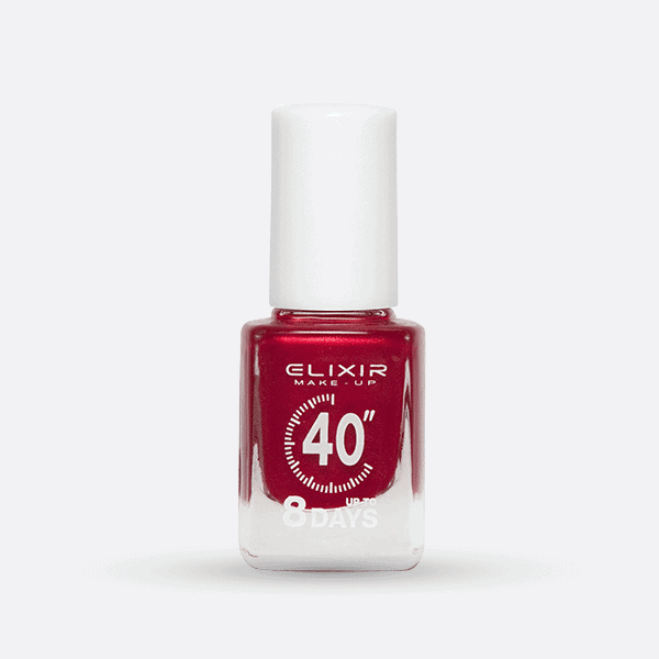 Élixir Fast Dry #230 vernis à ongles Metallic Red séchage 40 secondes