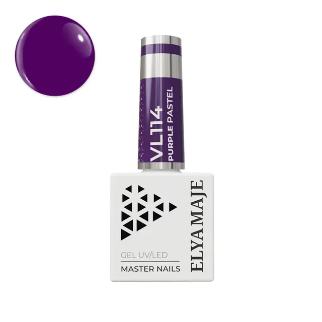 Elyamaje N°114 Purple Pastel vernis semi-permanent pastel