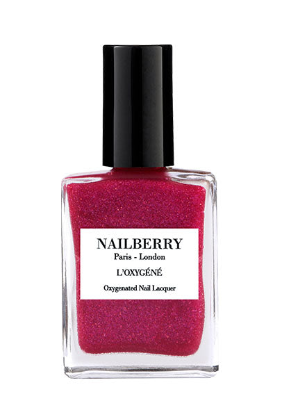 Nailberry L'Oxygéné Berry Fizz vernis 15ml fuchsia irisé