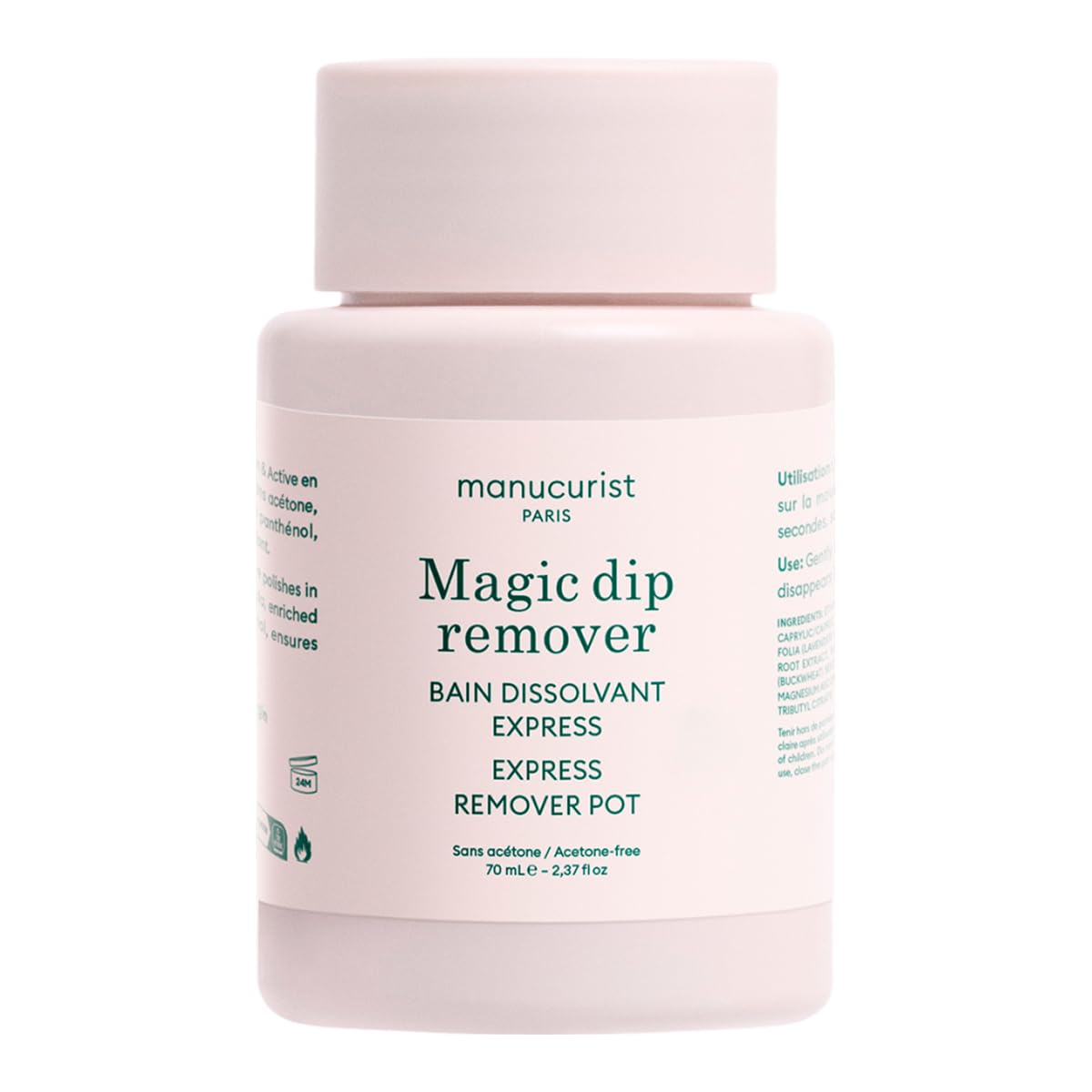 Manucurist Magic Remover dissolvant bain 70 ml sans acétone
