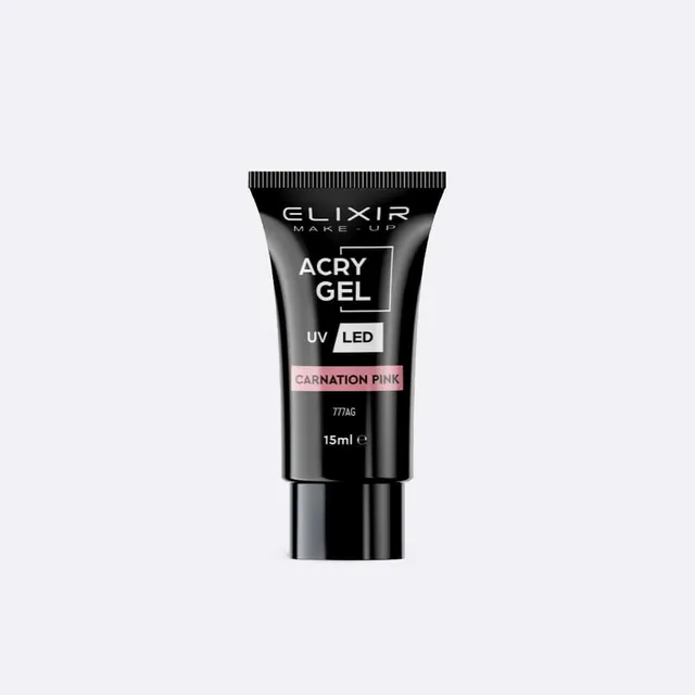 Élixir AcryGel Gel Ongles N°777AG Carnation Pink 15g Construction