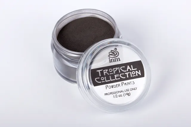 INM Black Pearl poudre acrylique perle noire