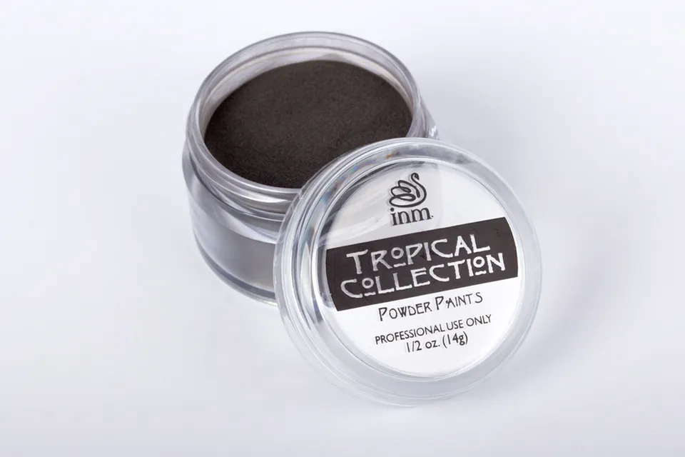 INM Black Pearl poudre acrylique perle noire