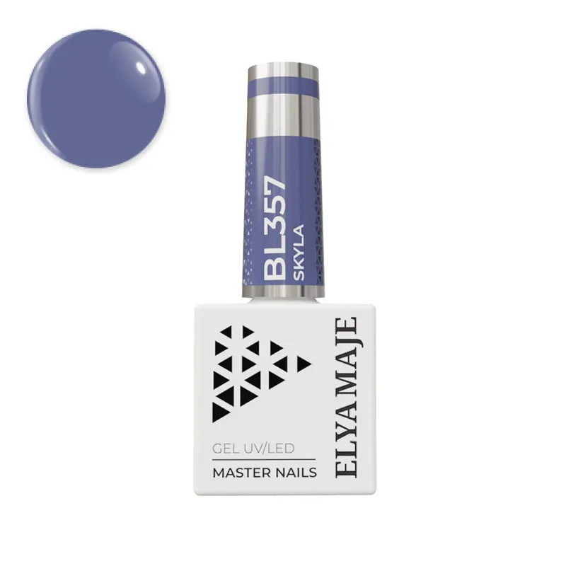 Elyamaje N° 357 Skyla vernis semi permanent couvrance fine