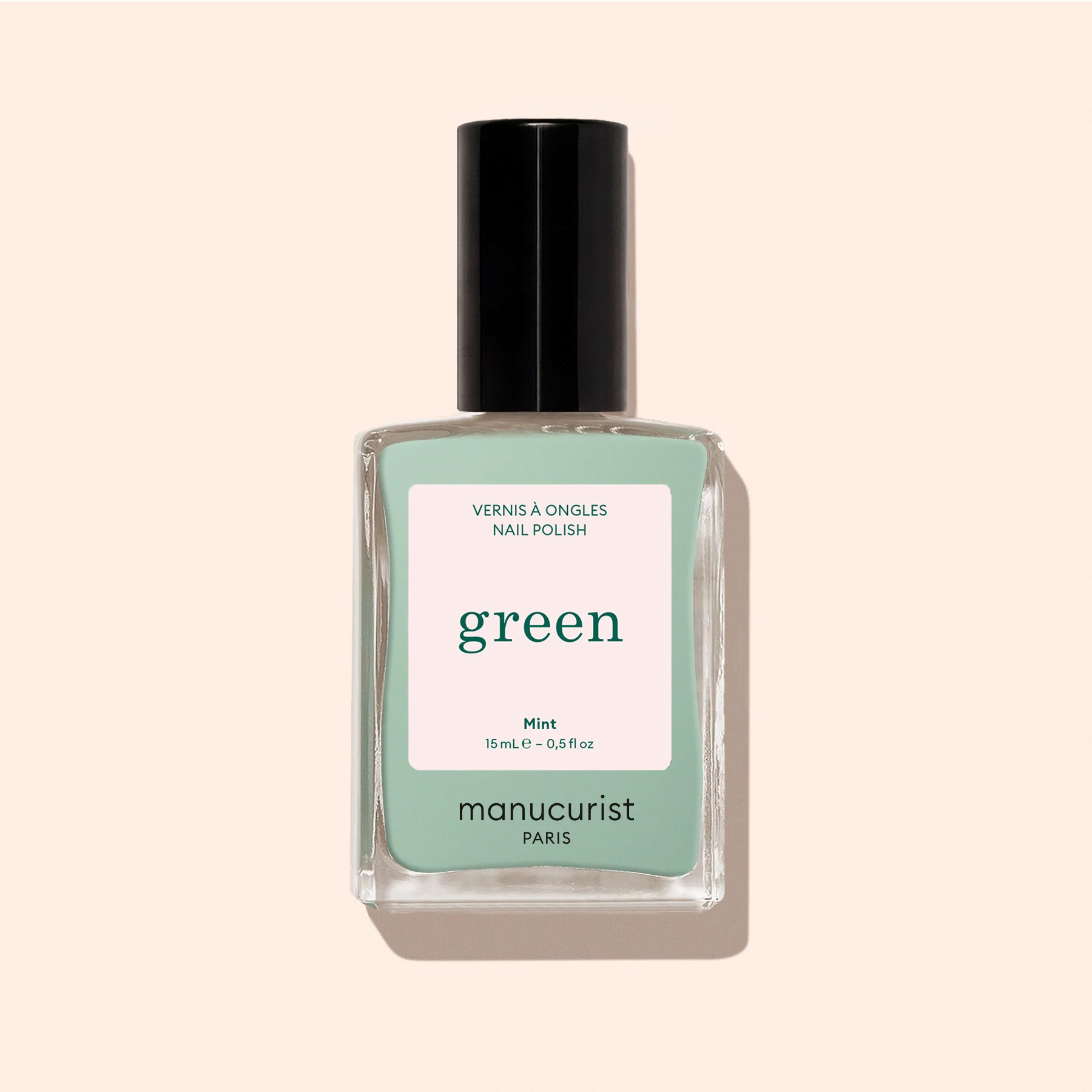 Manucurist Green Mint vernis à ongles vert pastel opaque