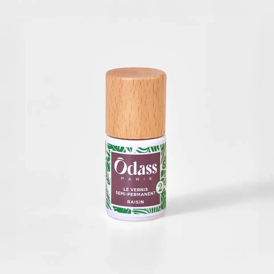 Ôdass Paris Vernis Semi-Permanent Raisin 10 ml LED biosourcé