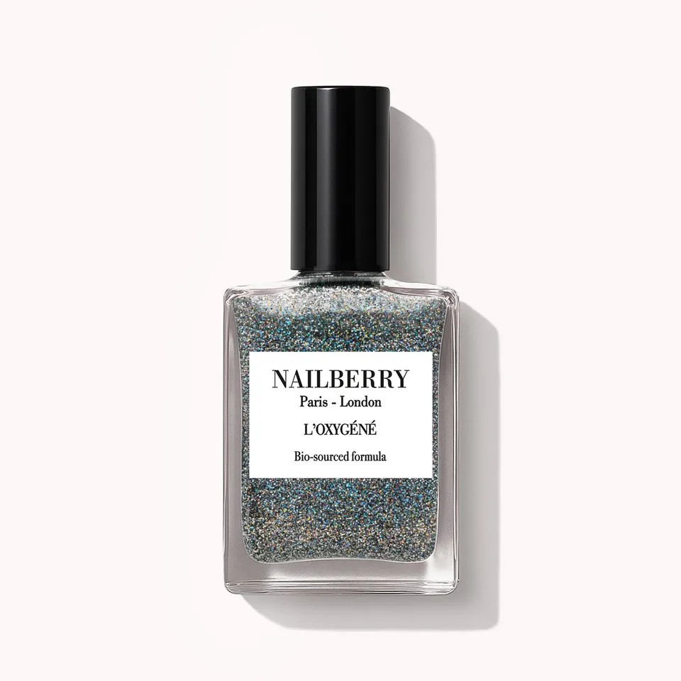 Nailberry L'oxygéné Cosmic top coat 14 ml paillettes