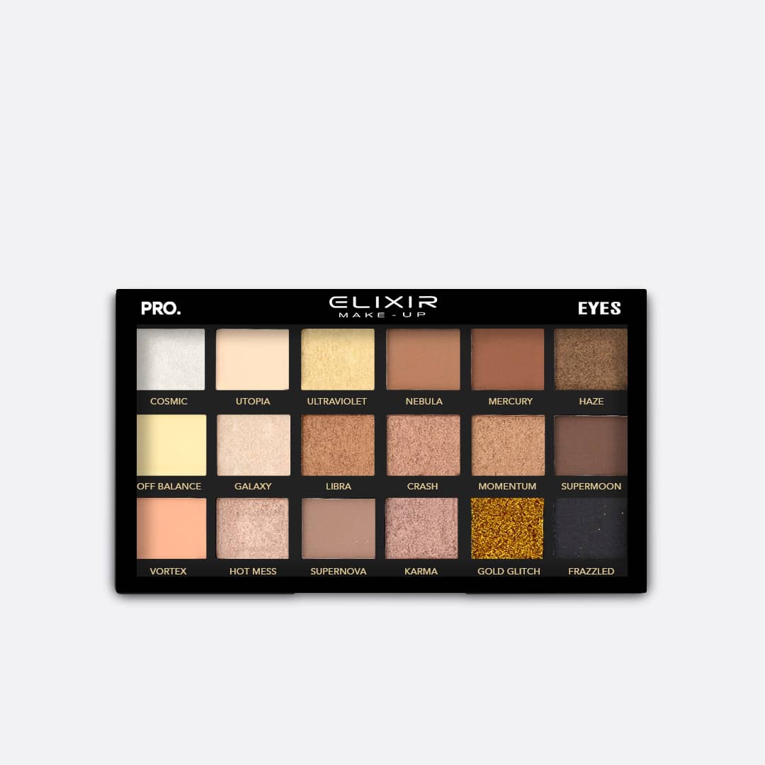Élixir Pro. Eyes #777D palette fards à paupières 18 teintes