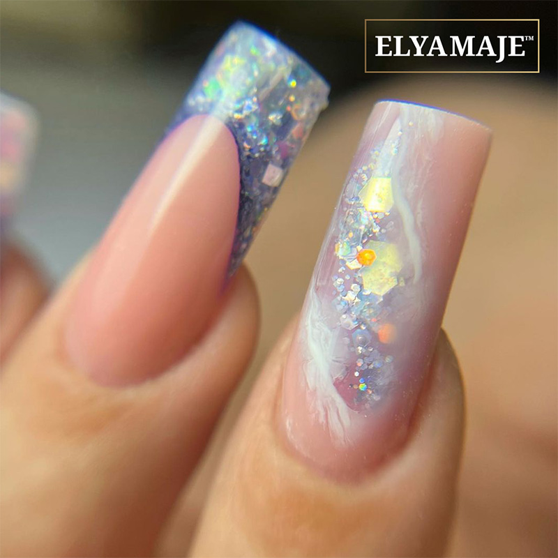 Elyamaje Acrypop Tube Crystal Clear n°01 polygel transparent