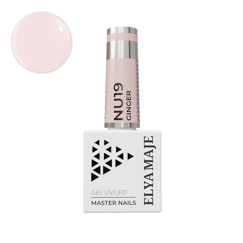 Elyamaje N°19 Ginger vernis semi-permanent couvrance intense