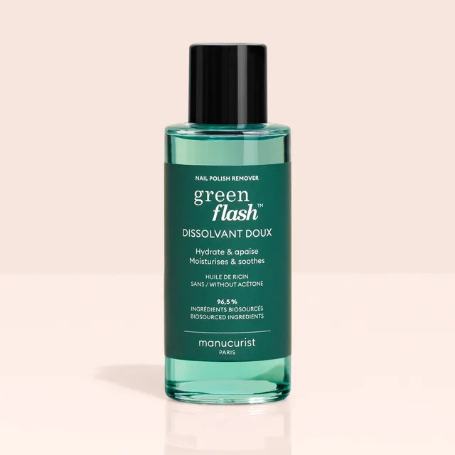 Manucurist Green Flash Dissolvant Doux Bio-sourcé 100 ml sans acétone