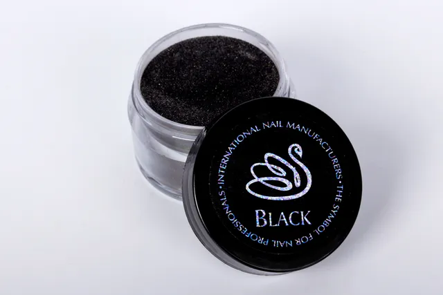 INM Black poudre acrylique 1.5 oz noir intense