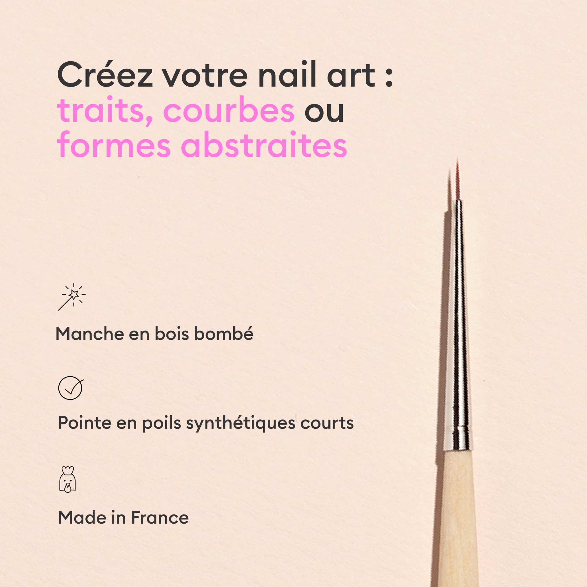 Manucurist Nail Art Liner pinceau pointe extra fine