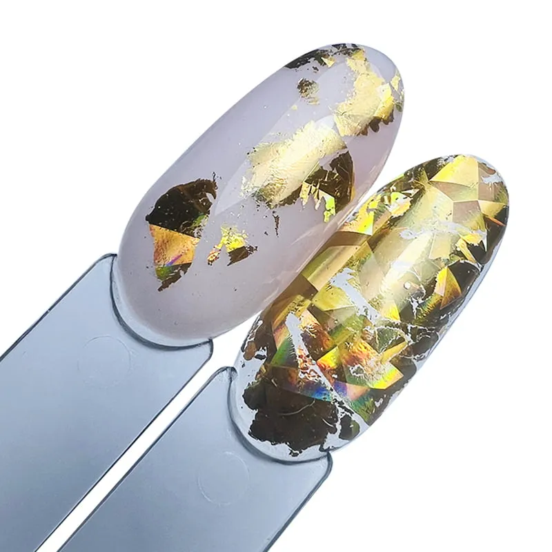 Elyamaje Foil Stamping 7 foil ongle motifs dorés