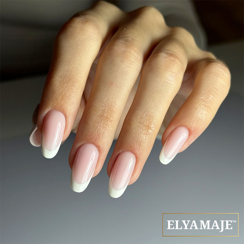 Elyamaje Perfect French 01 gel nail art blanc 5g traits fins