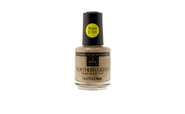 INM NL Gold soin ongles 0,5 oz effet doré