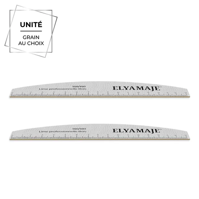 ElyaMaje lime demi-lune bois manucure douce