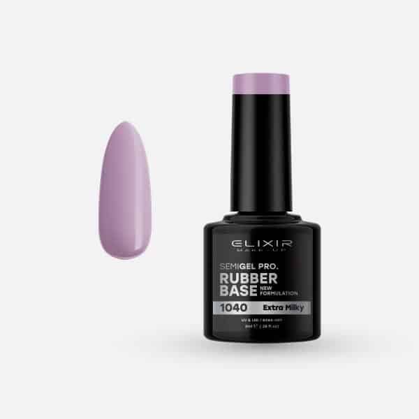 Élixir Rubber Base 1040 base ongles 8ml blanc laiteux