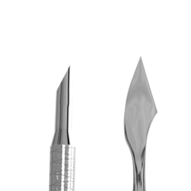 Elyamaje Expert Pro Mango repousse cuticules 2-en-1 inox