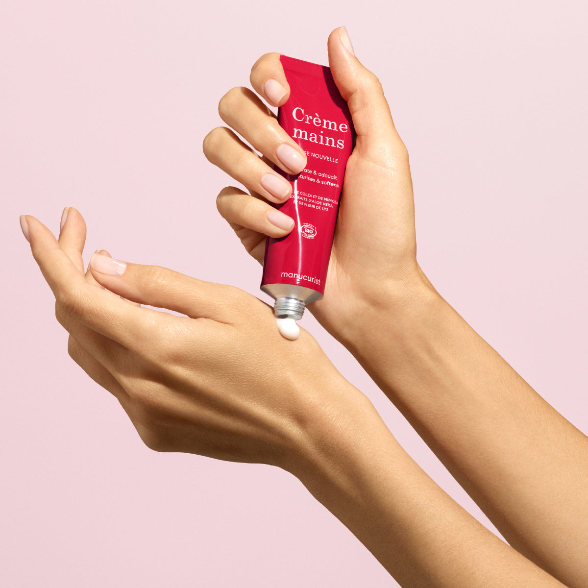 Manucurist Duo Baume & Crème Mains soin rose nouvelle