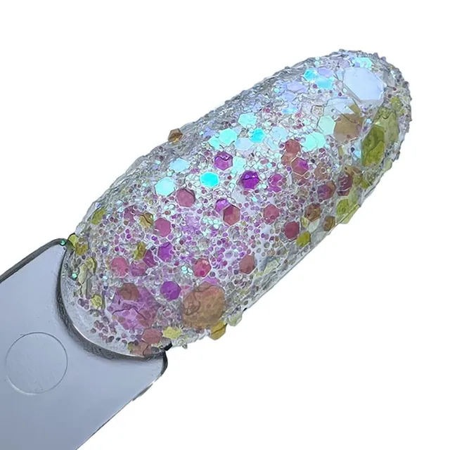 ElyaMaje Crystal 20 paillettes ongles incrustation