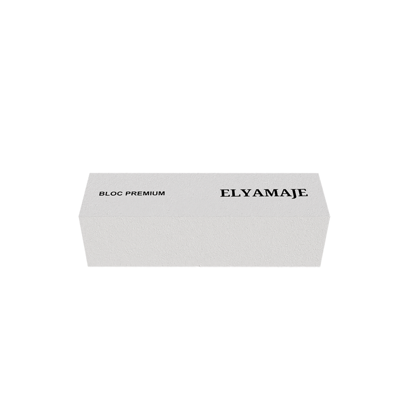 Elyamaje Bloc Blanc Polissoir 120/120 bloc mat lisse