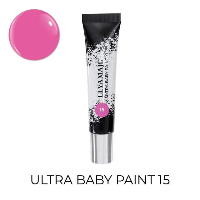 Elyamaje Ultra Baby Paint 15 Rose Fluo gel babyboomer