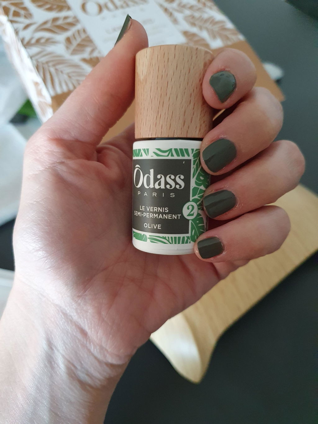 Ôdass Paris Olive vernis semi-permanent LED 10 ml