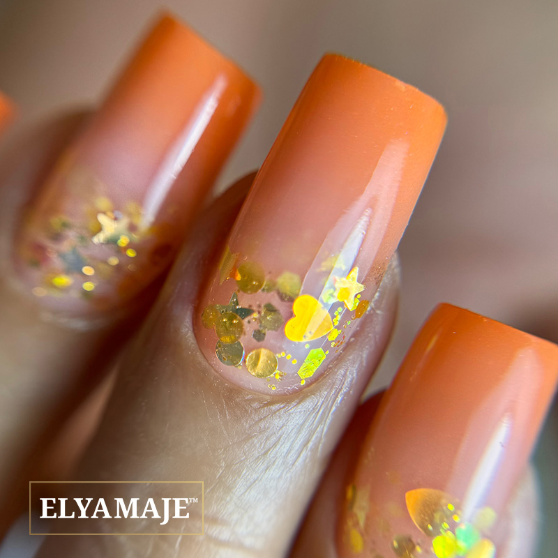 Elyamaje Crystal 22 paillettes ongles incrustation