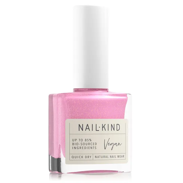NAIL KIND The Colour Squad Seductive Siren vernis rose pailleté