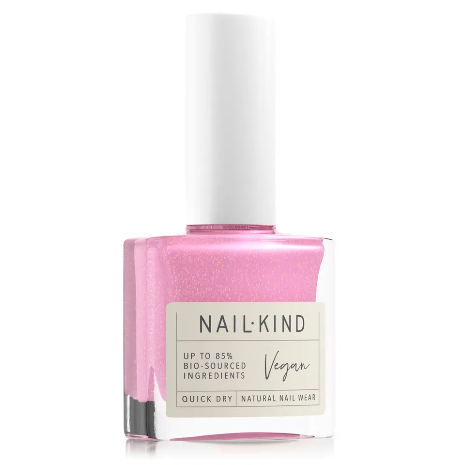 NAIL KIND The Colour Squad Seductive Siren vernis rose pailleté