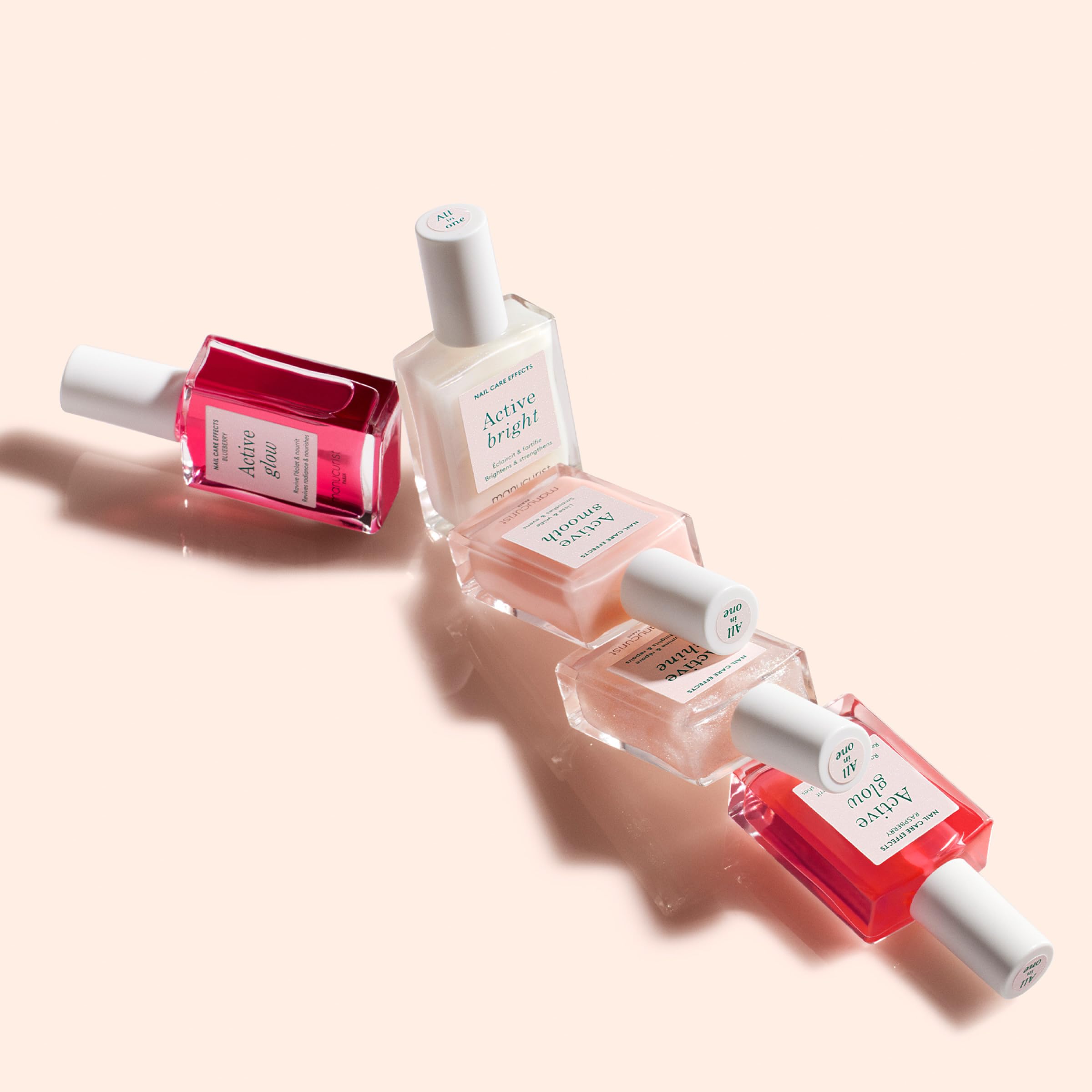 Manucurist Active Signature Rainbow Set coffret 5 vernis soin