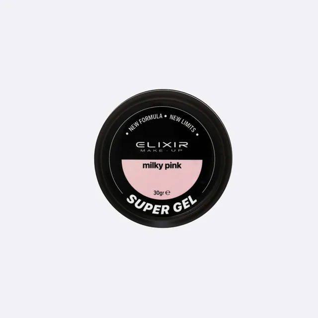 Élixir Super Builder Gel 909C gel Milky Pink 30g renfort