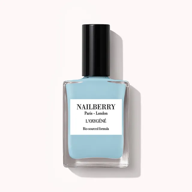 Nailberry L'Oxygéné Charleston vernis 14 ml bleu pastel