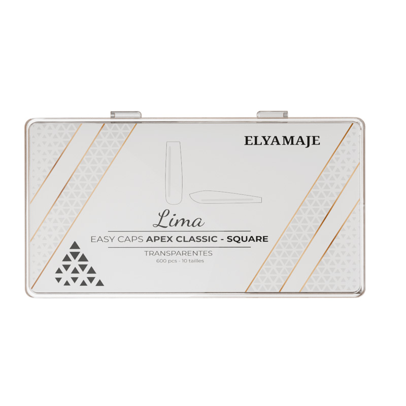 Elyamaje Easy Caps Lima capsules square M transparent