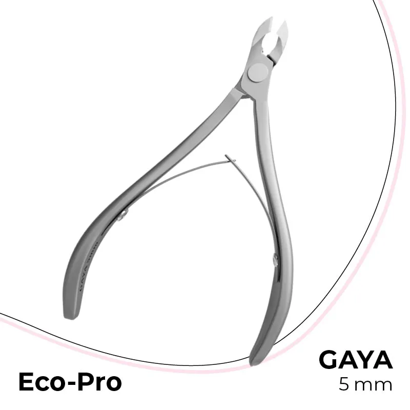 Elyamaje Eco Pro Gaya 5mm coupe-cuticules inox