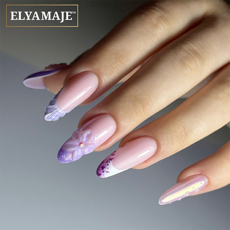 Elyamaje 3D Gel Sculpt N°4 Lavande gel nail art