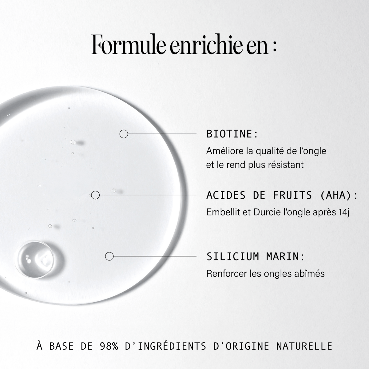 Ôdass Paris vernis-soin Ongles Dédoublés 10 ml biotine