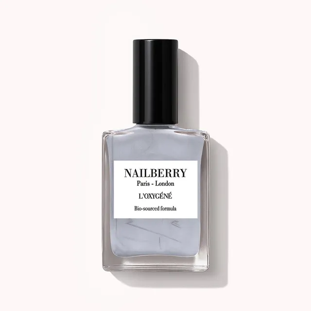 Nailberry L'Oxygéné Silver Lining vernis 15ml argent métallisé