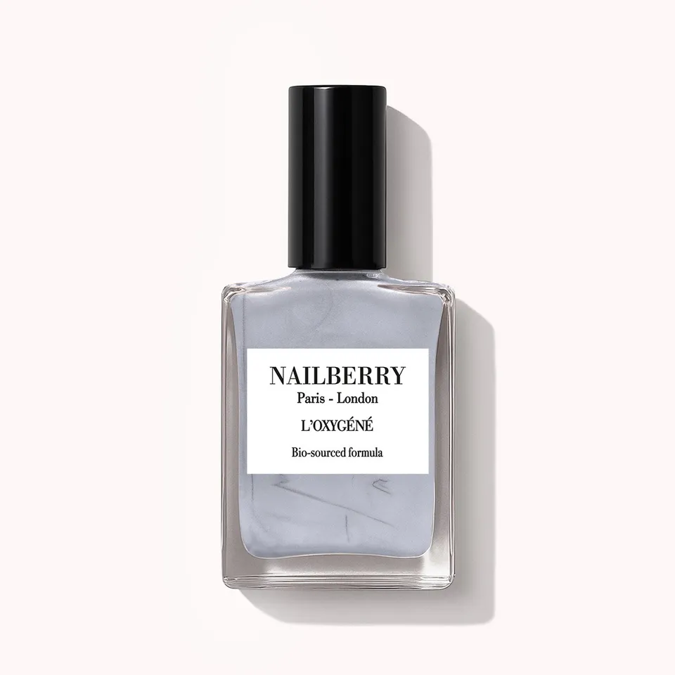 Nailberry L'Oxygéné Silver Lining vernis 15ml argent métallisé