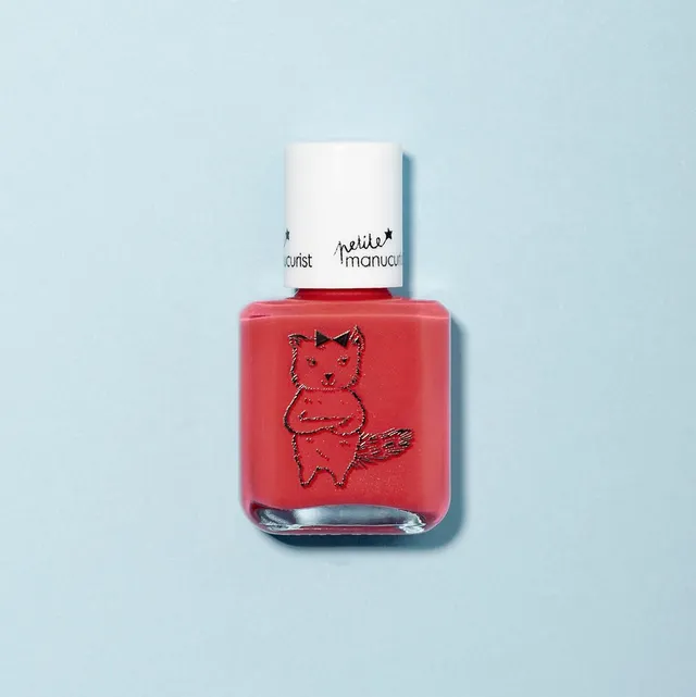 Manucurist Kiki la Chatonne vernis enfant rouge corail à l’eau