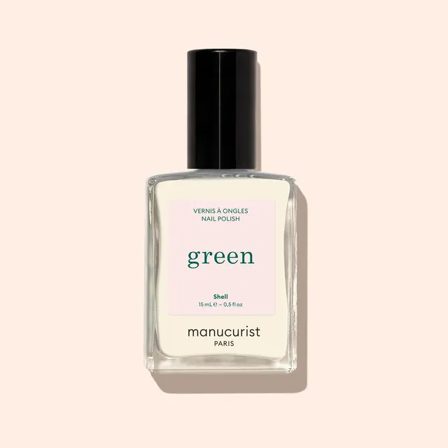 Manucurist Green Shell vernis blanc cassé opaque